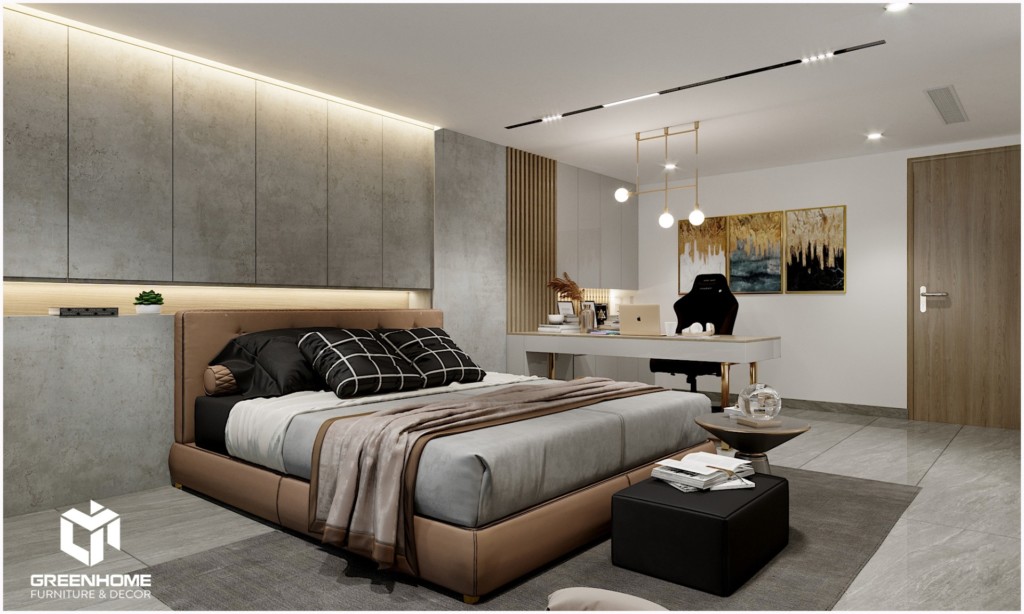 50 Mẫu thiết kế phòng ngủ chung cư đẹp, hiện đại nhất 2022