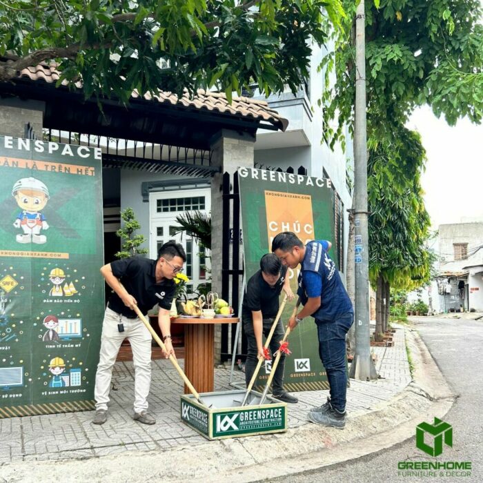 Nghi lễ khởi công của GreenHome 