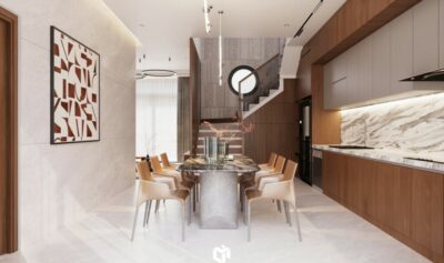 NỘI THẤT BIỆT THỰ HIỆN ĐẠI VŨNG TÀU - SANG TRỌNG VÀ TỐI GIẢN