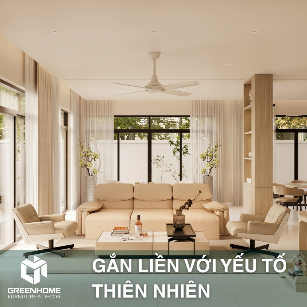 5 xu hương thiết kế nội thất nổi bật năm 2025 6