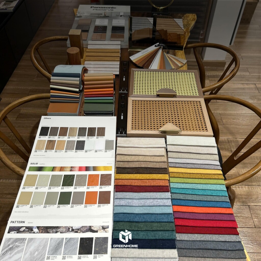 chọn vật liệu trong thiết kế nội thất 2