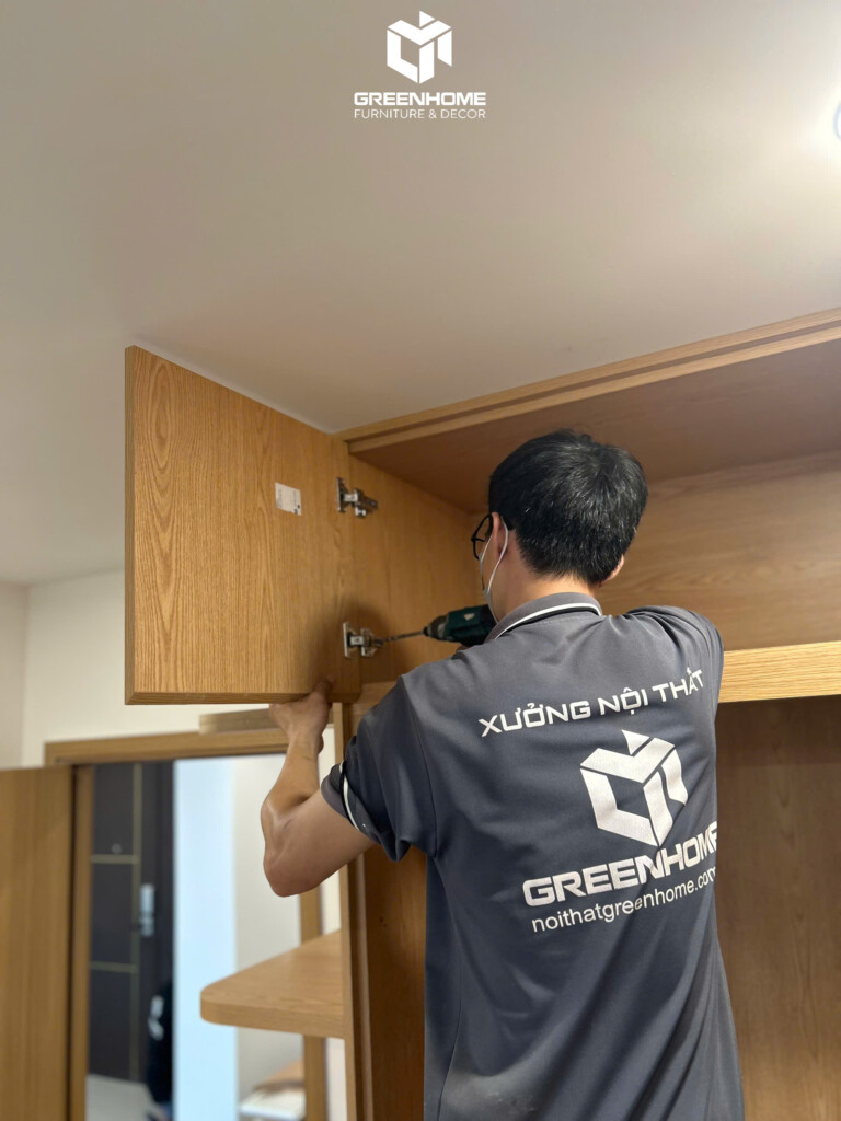 Lắp đặt tủ quần áo tại Vũng Tàu Centre Point