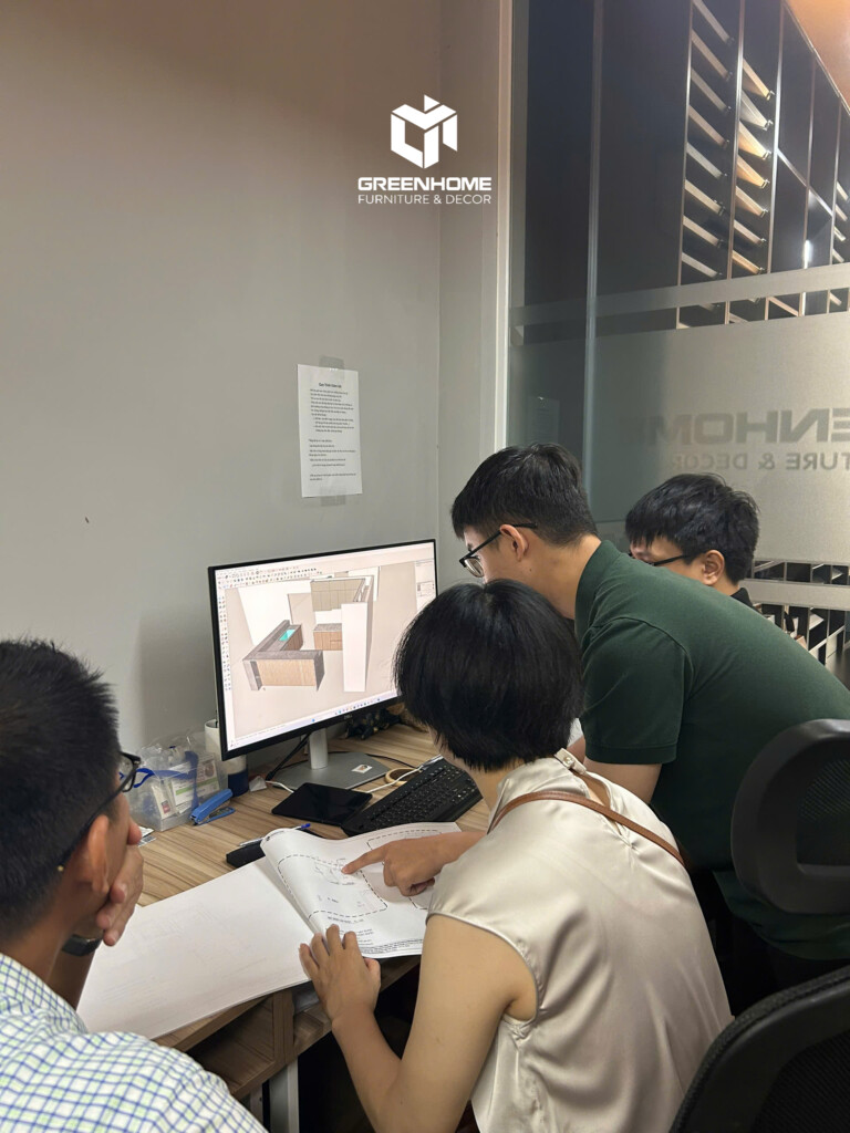 tư vấn chăm sóc khách hàng nội thất