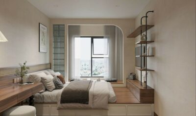 THIẾT KẾ NỘI THẤT CĂN HỘ NHIỆT ĐỚI HIỆN ĐẠI TẠI VŨNG TÀU CENTRE POINT.