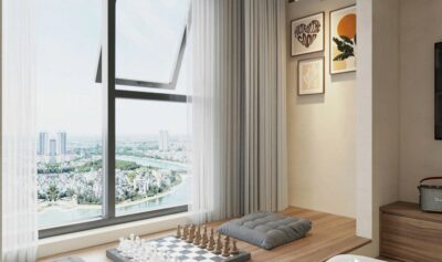 THIẾT KẾ NỘI THẤT CĂN HỘ NHIỆT ĐỚI HIỆN ĐẠI TẠI VŨNG TÀU CENTRE POINT.