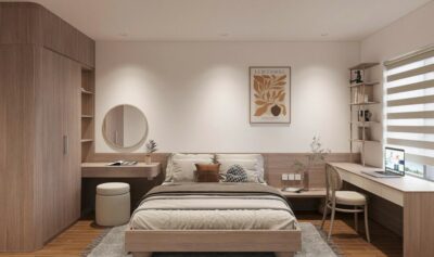 THIẾT KẾ THI CÔNG CĂN HỘ VŨNG TÀU CENTRE POINT - HIỆN ĐẠI , HÀI HÒA TỪ PHÒNG KHÁCH ĐẾN PHÒNG NGỦ.