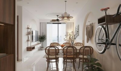 THIẾT KẾ NỘI THẤT CĂN HỘ NHIỆT ĐỚI HIỆN ĐẠI TẠI VŨNG TÀU CENTRE POINT.