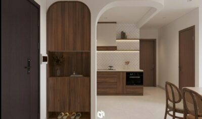 THIẾT KẾ NỘI THẤT CĂN HỘ NHIỆT ĐỚI HIỆN ĐẠI TẠI VŨNG TÀU CENTRE POINT.
