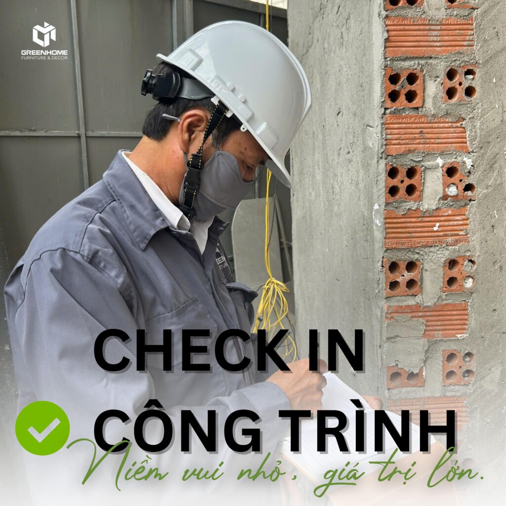 Nhật ký giám sát thi công nội thất GreenHome 1