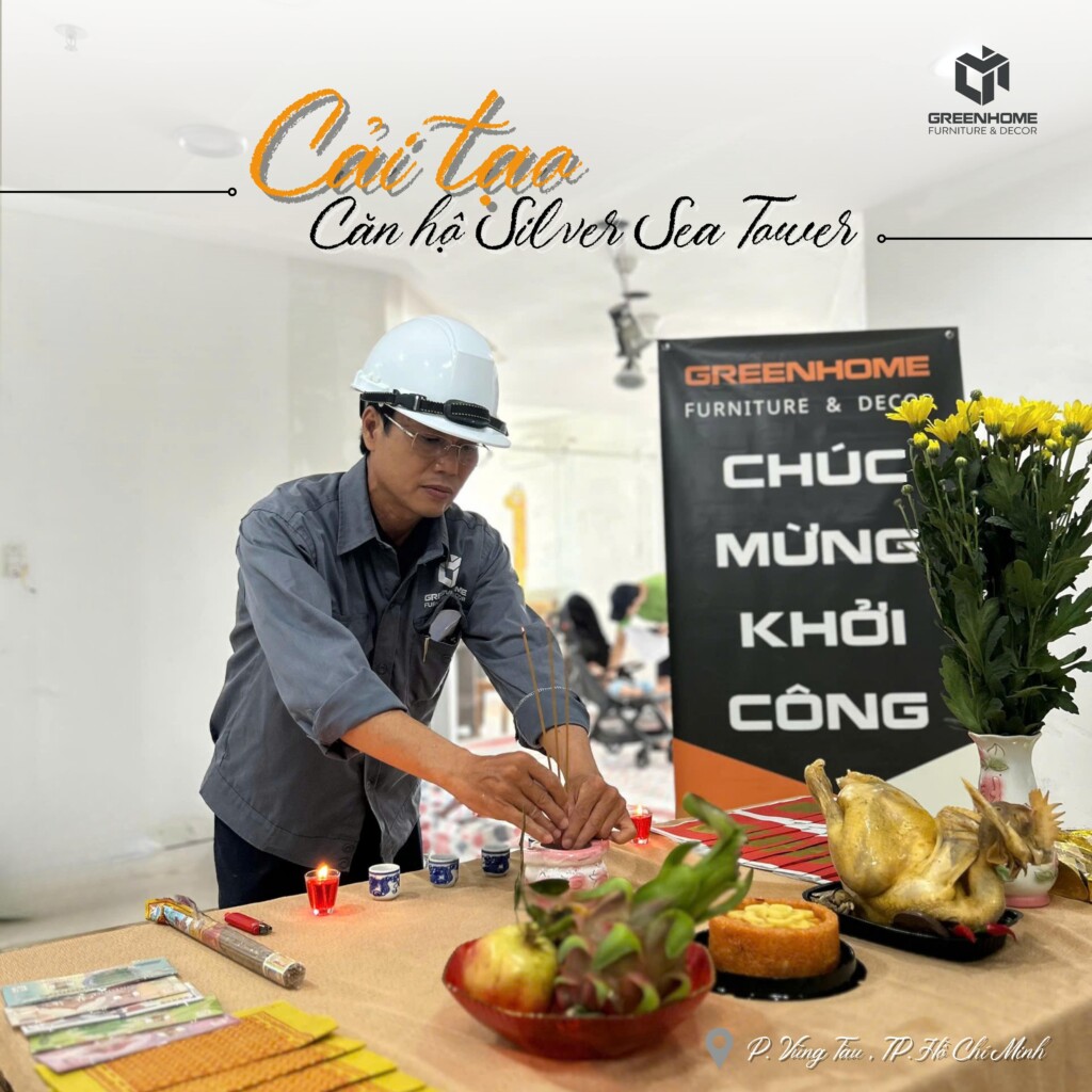 Cải tạo căn hộ Silver Sea Tower Vũng Tàu 1