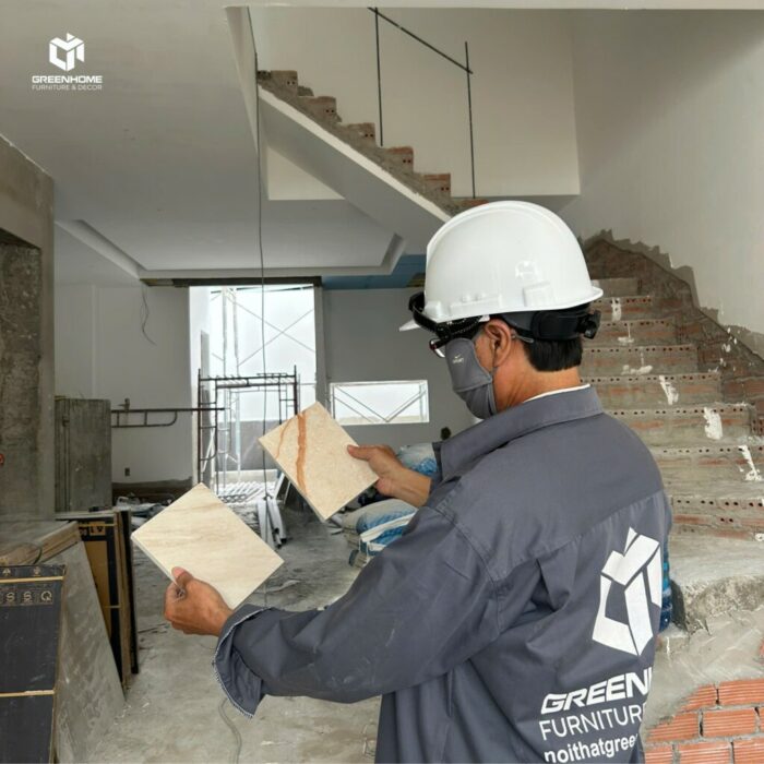 Nhật ký giám sát thi công nội thất GreenHome 22