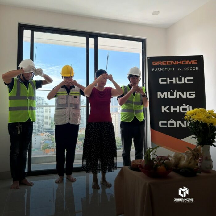 Khởi công thi công nội thất căn hộ Vũng Tàu Centre Point 2