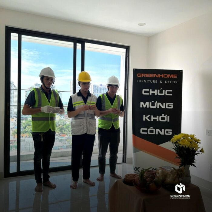 Khởi công thi công nội thất căn hộ Vũng Tàu Centre Point 3