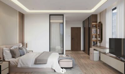 THIẾT KẾ NỘI THẤT THÔNG MINH CHO NGÔI NHÀ VỪA Ở VỪA CHO THUÊ TẠI VŨNG TÀU.