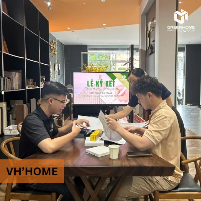 Nội thất GreenHome ký 3 hợp đồng thi công nội thất mới 3