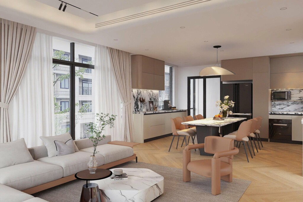 nội thất căn hộ hiện đại 5