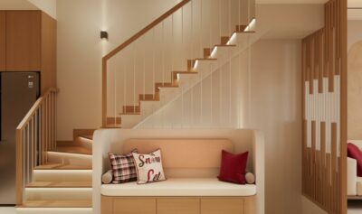 THIẾT KẾ NỘI THẤT NHÀ PHỐ PHONG CÁCH MODERN JAPANDI – TINH GIẢN, THANH LỊCH VÀ ĐẦY CẢM XÚC