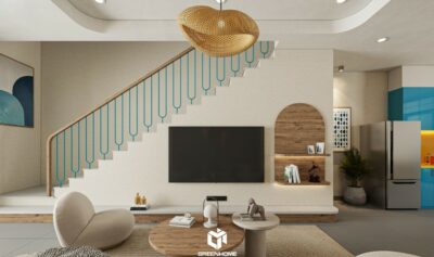 NỘI THẤT Q'HOUSE - HƠI THỞ ĐỊA TRUNG HẢI TRONG LÒNG PHỐ