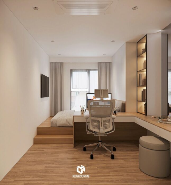 thiết kế phòng ngủ Vũng Tàu 2