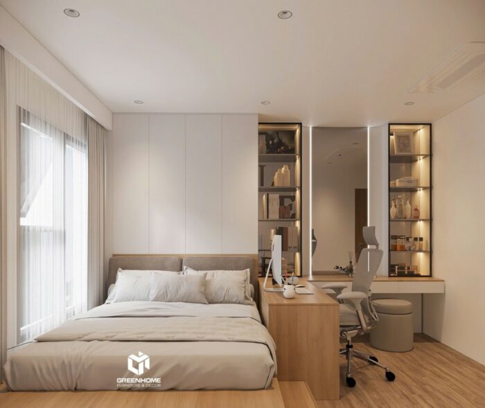thiết kế phòng ngủ Vũng Tàu 4