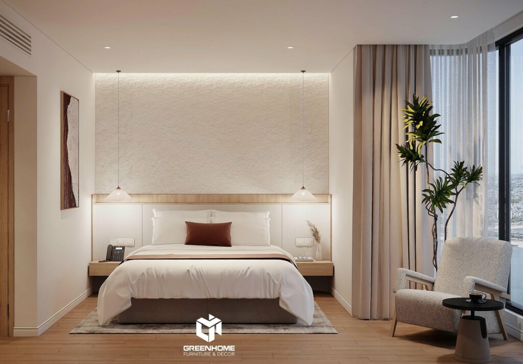 NỘI THẤT KHÁCH SẠN VŨNG TÀU - TRẢI NGHIỆM TĨNH LẶNG VÀ SANG TRỌNG TẠI KHÁCH SẠN PHƯỚC HẢI.