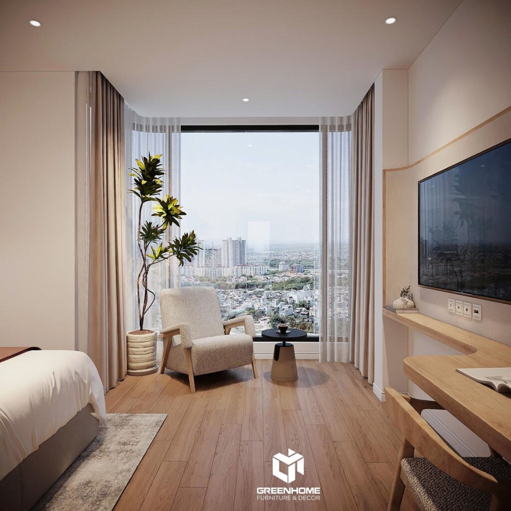 NỘI THẤT KHÁCH SẠN VŨNG TÀU - TRẢI NGHIỆM TĨNH LẶNG VÀ SANG TRỌNG TẠI KHÁCH SẠN PHƯỚC HẢI.