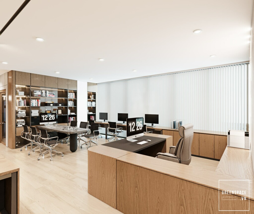Thiết Kế Nội Thất Văn Phòng Tại Vũng Tàu – Giải Pháp Không Gian Làm Việc Hiện Đại & Chuyên Nghiệp