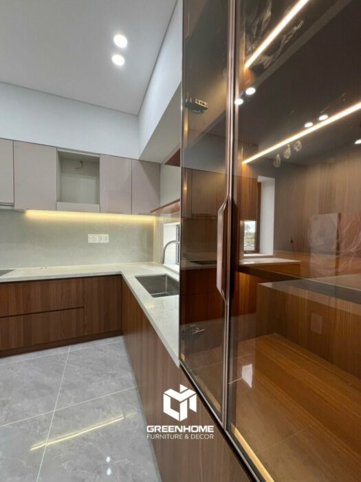 thi công nội thất bếp Vũng Tàu 11