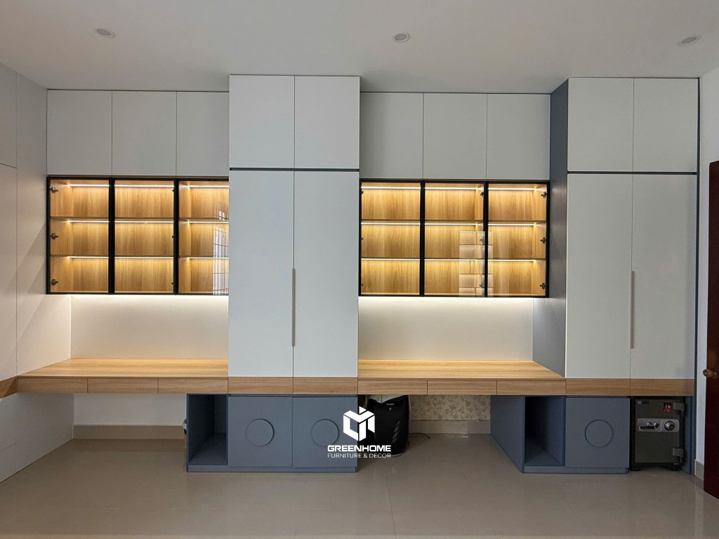 thi công nội thất phòng ngủ bé trai tại Vũng Tàu 15