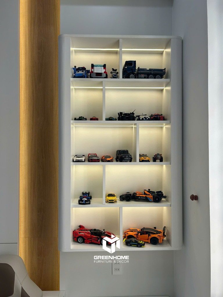 thi công nội thất phòng ngủ bé trai tại Vũng Tàu 5