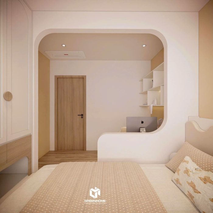 thiết kế & thi công nội thất phòng ngủ tại Vũng Tàu 3