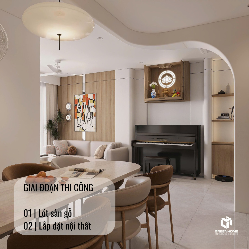 thi công nội thất Vũng Tàu 11