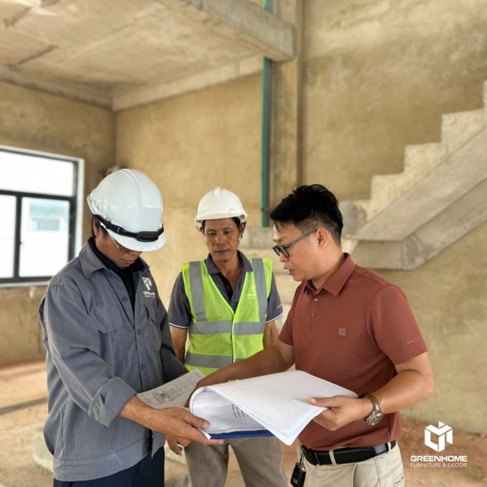 Thi Công Nội Thất Biệt Thự Song Lập Lavida Vũng Tàu GreenHome Khởi Công Dự Án Cao Cấp 3