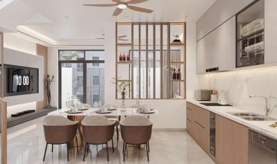 THIẾT KẾ NỘI THẤT NHÀ PHỐ VŨNG TÀU - KHÔNG GIAN HIỆN ĐẠI TỐI ƯU CÔNG NĂNG