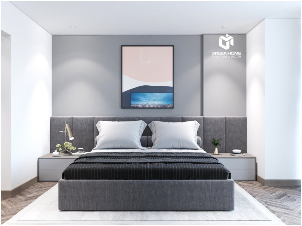 THIẾT KẾ NỘI THẤT PHÒNG NGỦ TIỆN NGHI, HIỆN ĐẠI