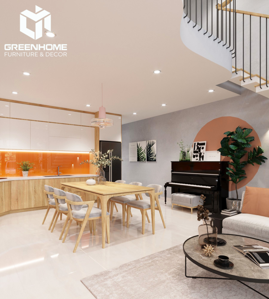 MÊ MẨN MẪU THIẾT KẾ NỘI THẤT NHÀ PHỐ DIỆN TÍCH NHỎ TỐI ƯU KHÔNG GIAN TẠI TP. BÀ RỊA