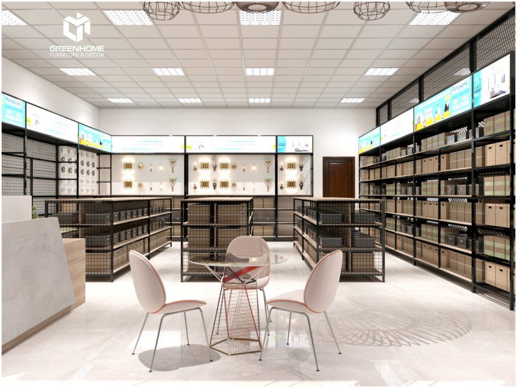 NGẮM NHÌN MẪU THIẾT KẾ NỘI THẤT CỬA HÀNG TẠI TP BÀ RỊA