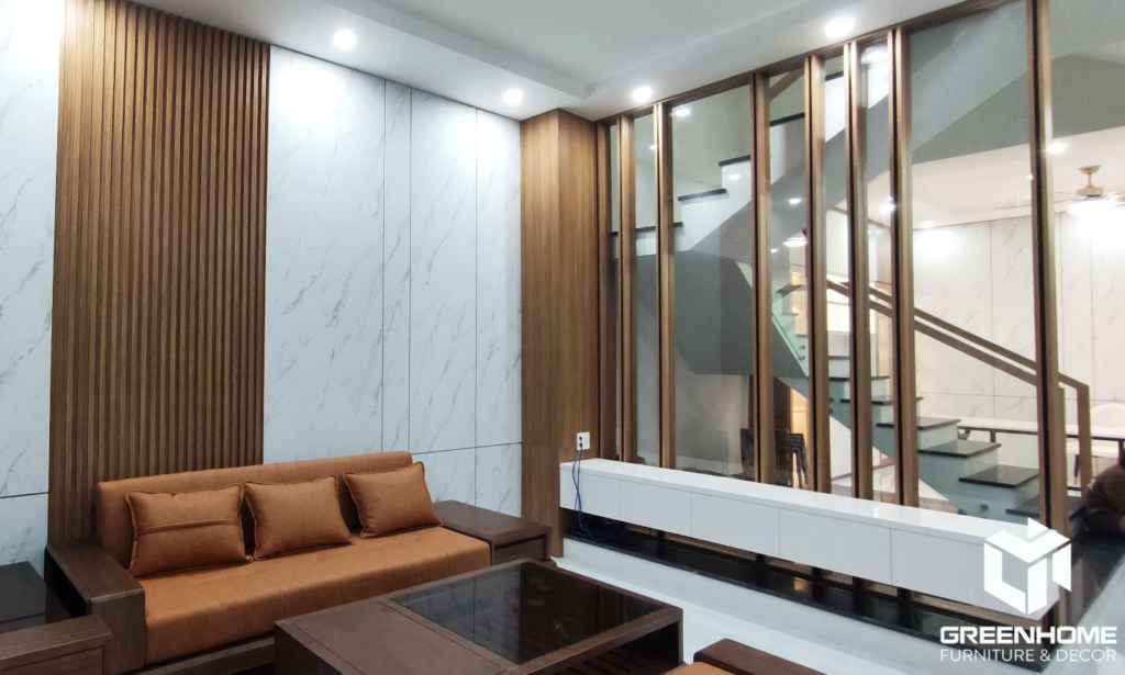 MÃN NHÃN VỚI CÔNG TRÌNH HOÀN THIỆN NỘI THẤT NHÀ PHỐ HIỆN ĐẠI