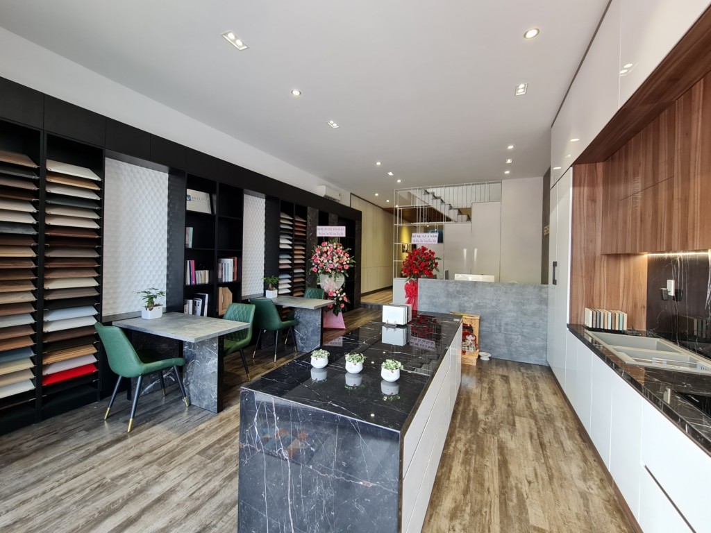 HOÀN THIỆN SHOWROOM NỘI THẤT GREENHOME