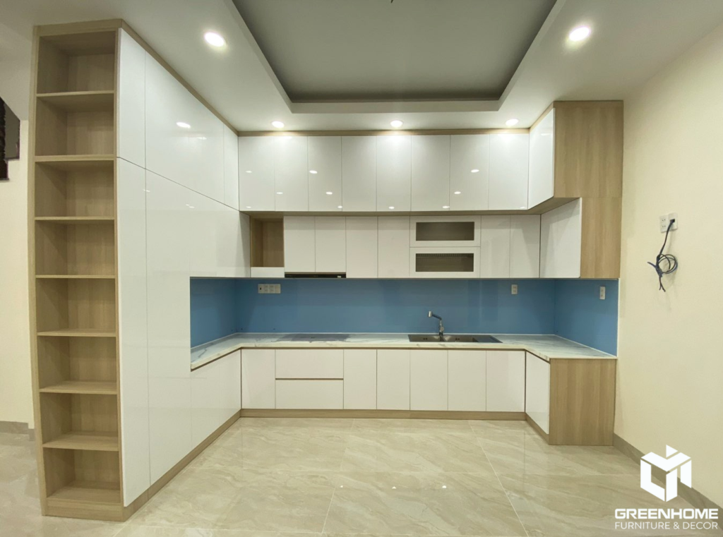 NGẮM NHÌN CÔNG TRÌNH HOÀN THIỆN TỦ BẾP ĐẸP HIỆN ĐẠI