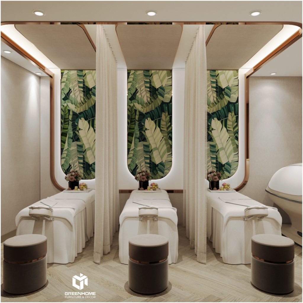 NỘI THẤT SPA GIÚP THU HÚT KHÁCH HÀNG TỚI VÀ QUAY LẠI NHIỀU LẦN