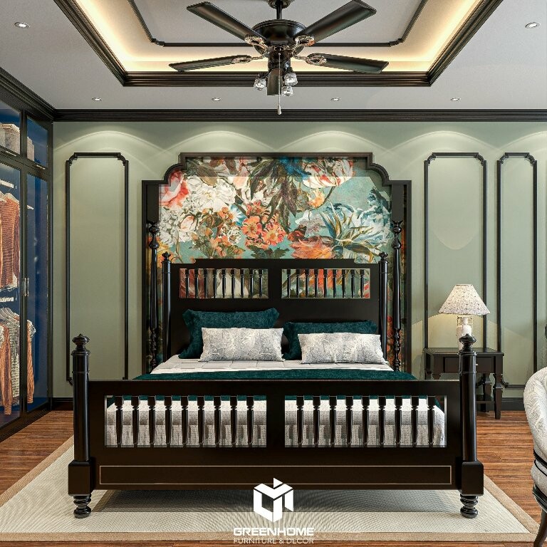 NỘI THẤT PHONG CÁCH INDOCHINE TẠI VŨNG TÀU - KHÔNG GIAN SỐNG NGHỆ THUẬT