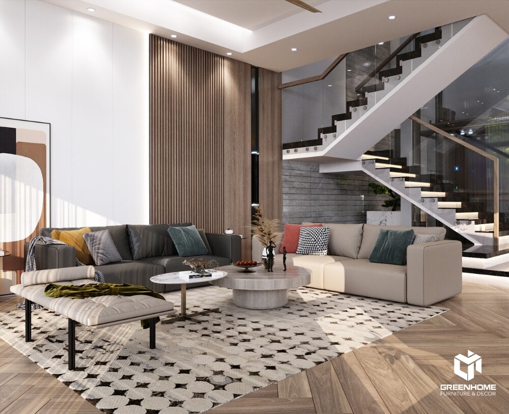 CHIÊM NGƯỠNG THIẾT KẾ NỘI THẤT BIỆT THỰ ĐẸP HIỆN ĐẠI TẠI VŨNG TÀU