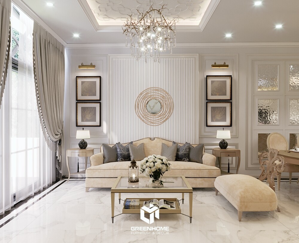 ĐẲNG CẤP THIẾT KẾ VỚI MẪU NỘI THẤT NHÀ PHỐ TÂN CỔ TẠI TP VŨNG TÀU 2023