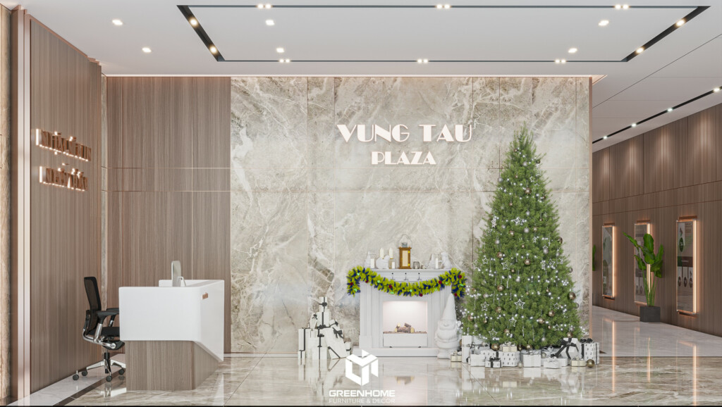 THIẾT KẾ SẢNH CHUNG CƯ PLAZA VŨNG TÀU - ẤN TƯỢNG ĐẦU TIÊN