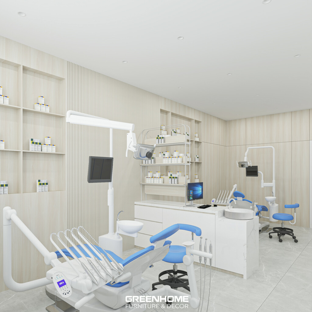 THIẾT KẾ PHÒNG KHÁM NHA KHOA CHUYÊN NGHIỆP, HIỆN ĐẠI 2024