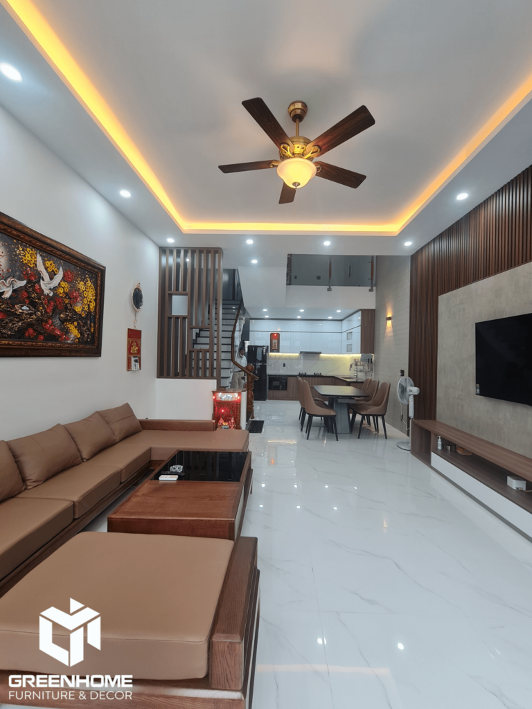 HOÀN THIỆN NỘI THẤT NHÀ PHỐ HIỆN ĐẠI - MRS. D BÀ RỊA