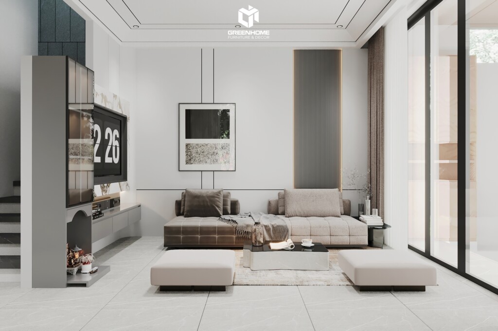 TẬN HƯỞNG KHÔNG GIAN NỘI THẤT NHÀ PHỐ HIỆN ĐẠI TẠI VŨNG TÀU