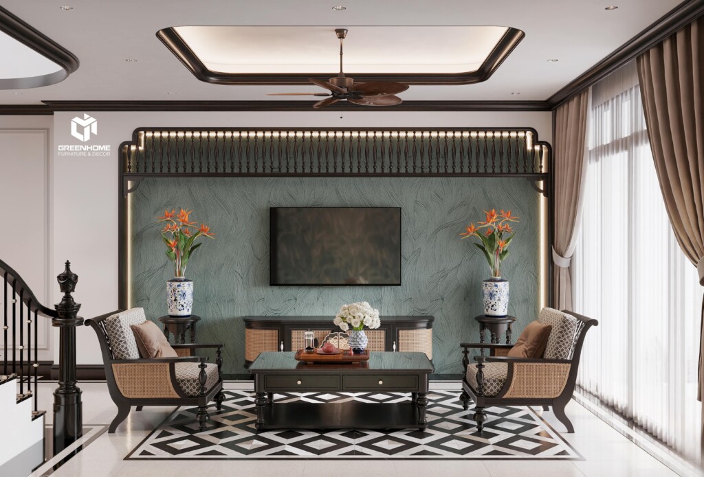 THIẾT KẾ NHÀ PHỐ PHONG CÁCH INDOCHINE - KHẮC HỌA DẤU ẤN ĐÔNG DƯƠNG