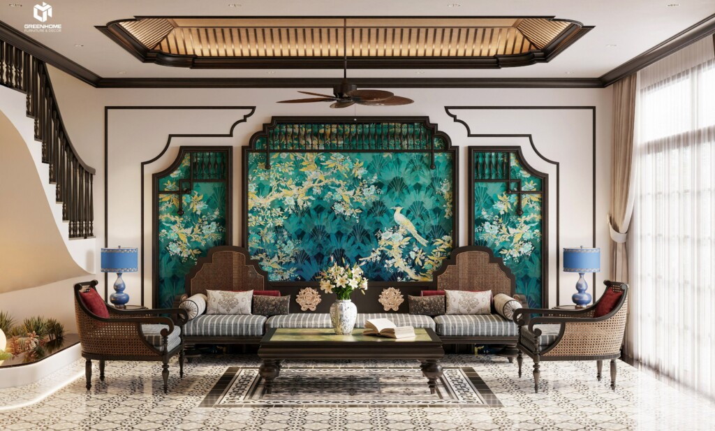 NÉT ĐỘC ĐÁO CỦA THIẾT KẾ BIỆT THỰ INDOCHINE TẠI BÀ RỊA